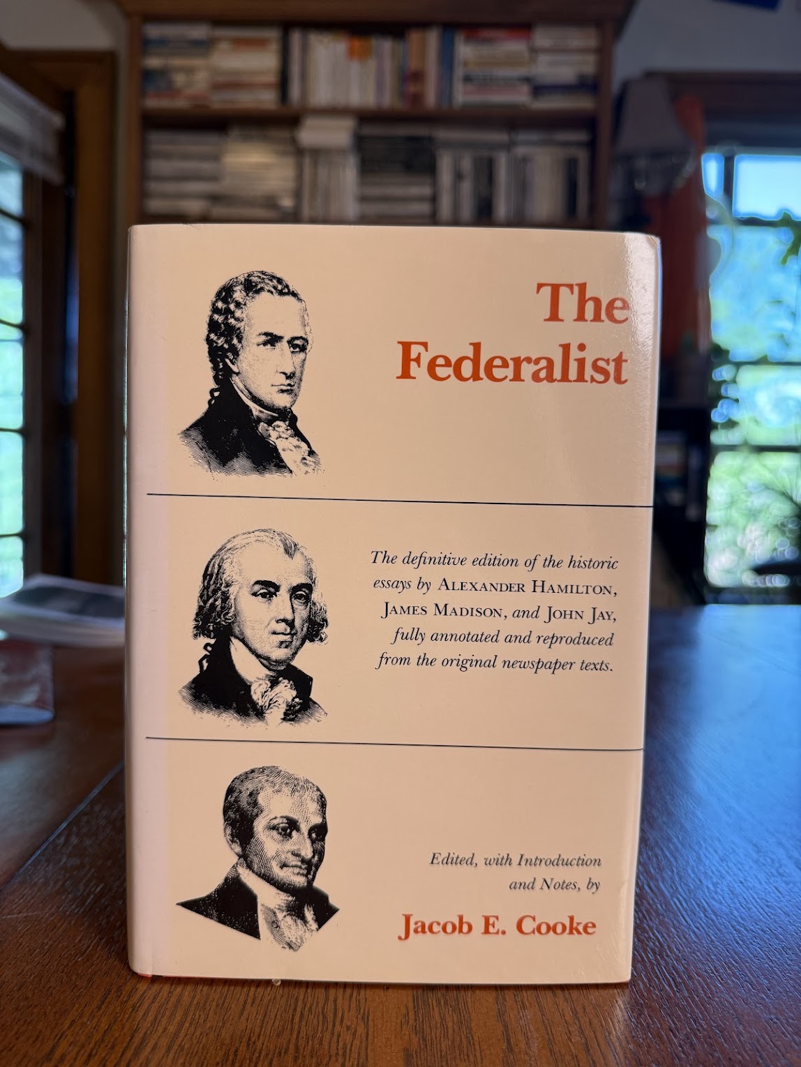 The Federalist edited by Jacob E. Cooke