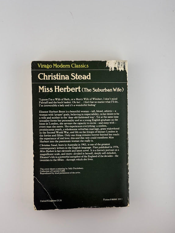 Miss Herbert by Christina Stead