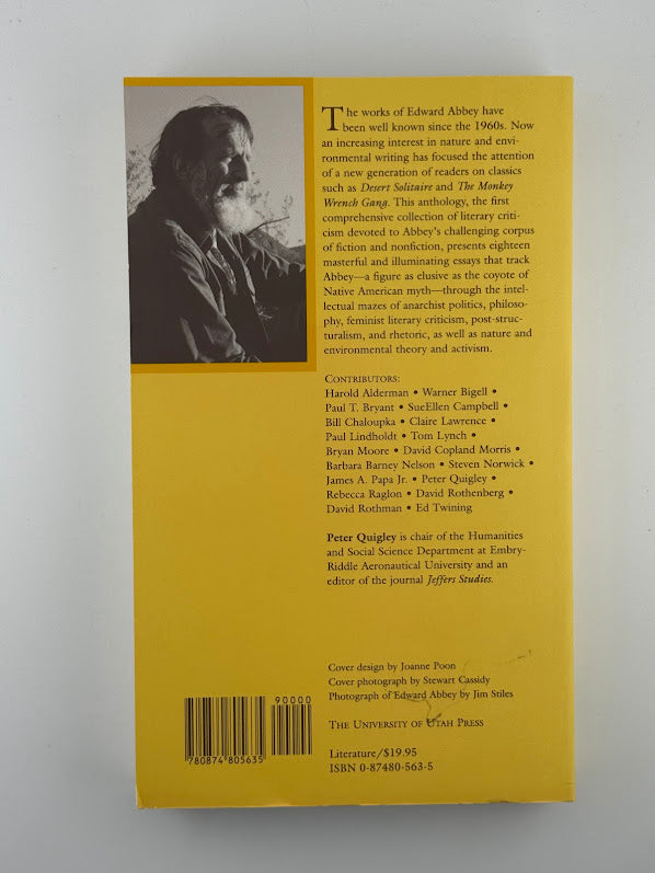 Coyote in the Maze - Tracking Edward Abbey in A World of Words