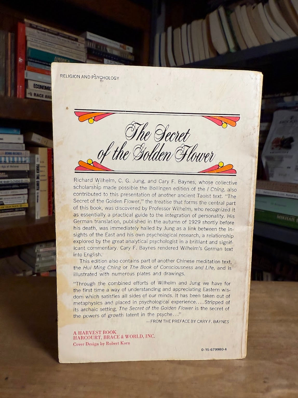 The Secret of the Golden Flower by Richard Wilhelm with C.G. Jung