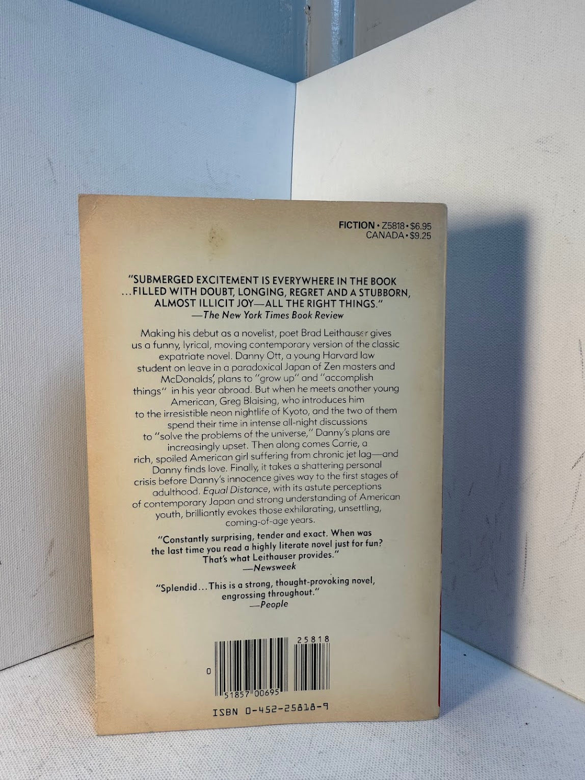 Equal Distance by Brad Leithauser