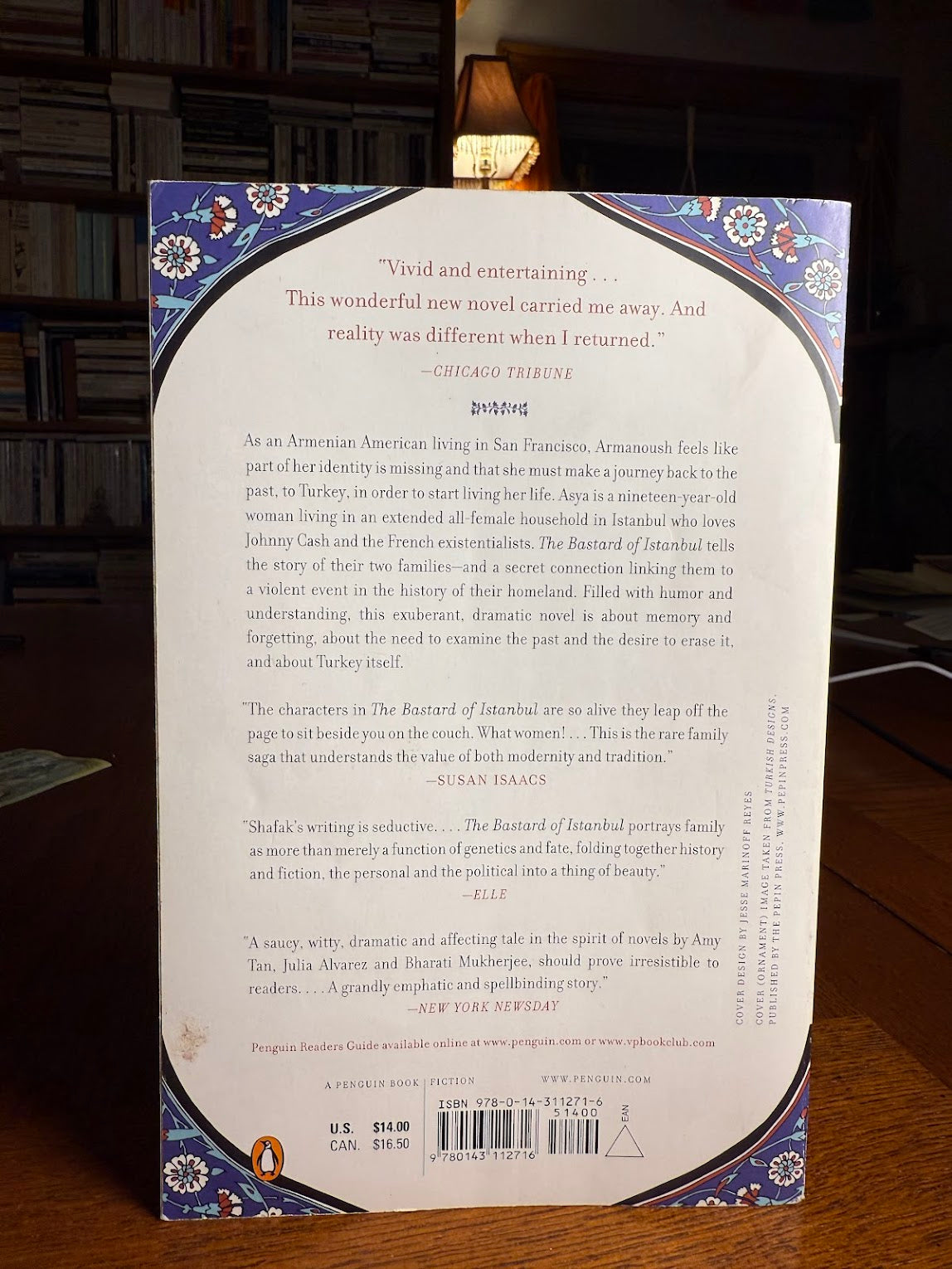 The Bastard of Istanbul by Elif Shafak