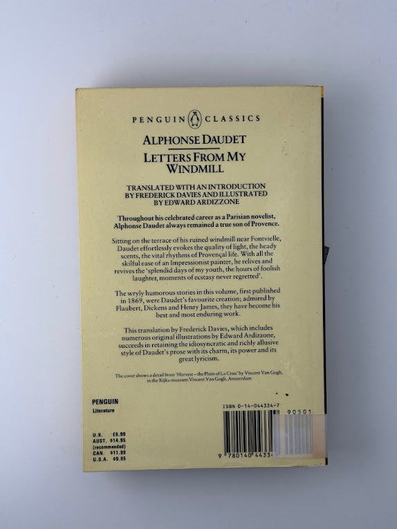 Letters From My Windmill by Alphonse Daudet