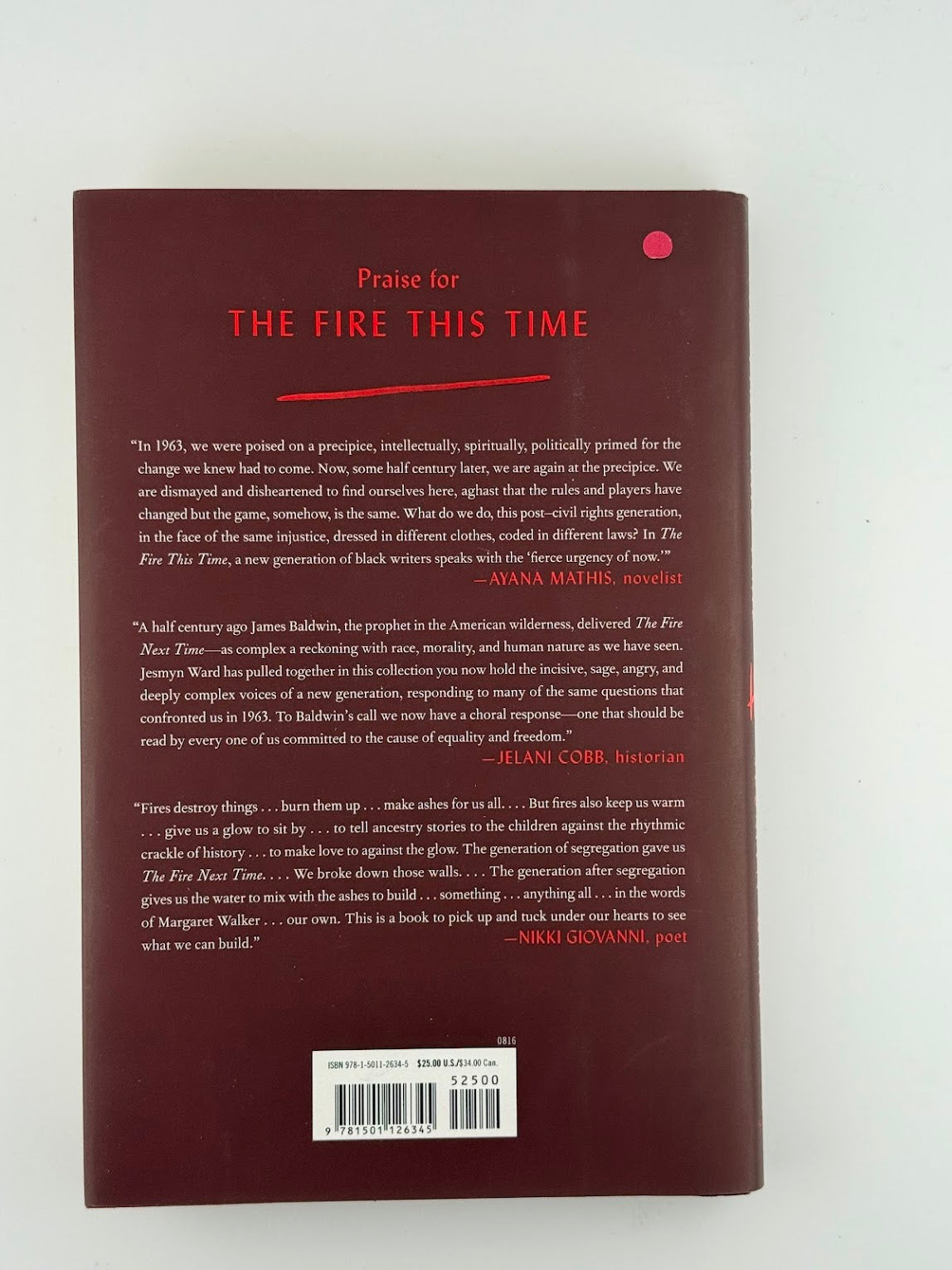The Fire This Time edited by Jasmyn Ward