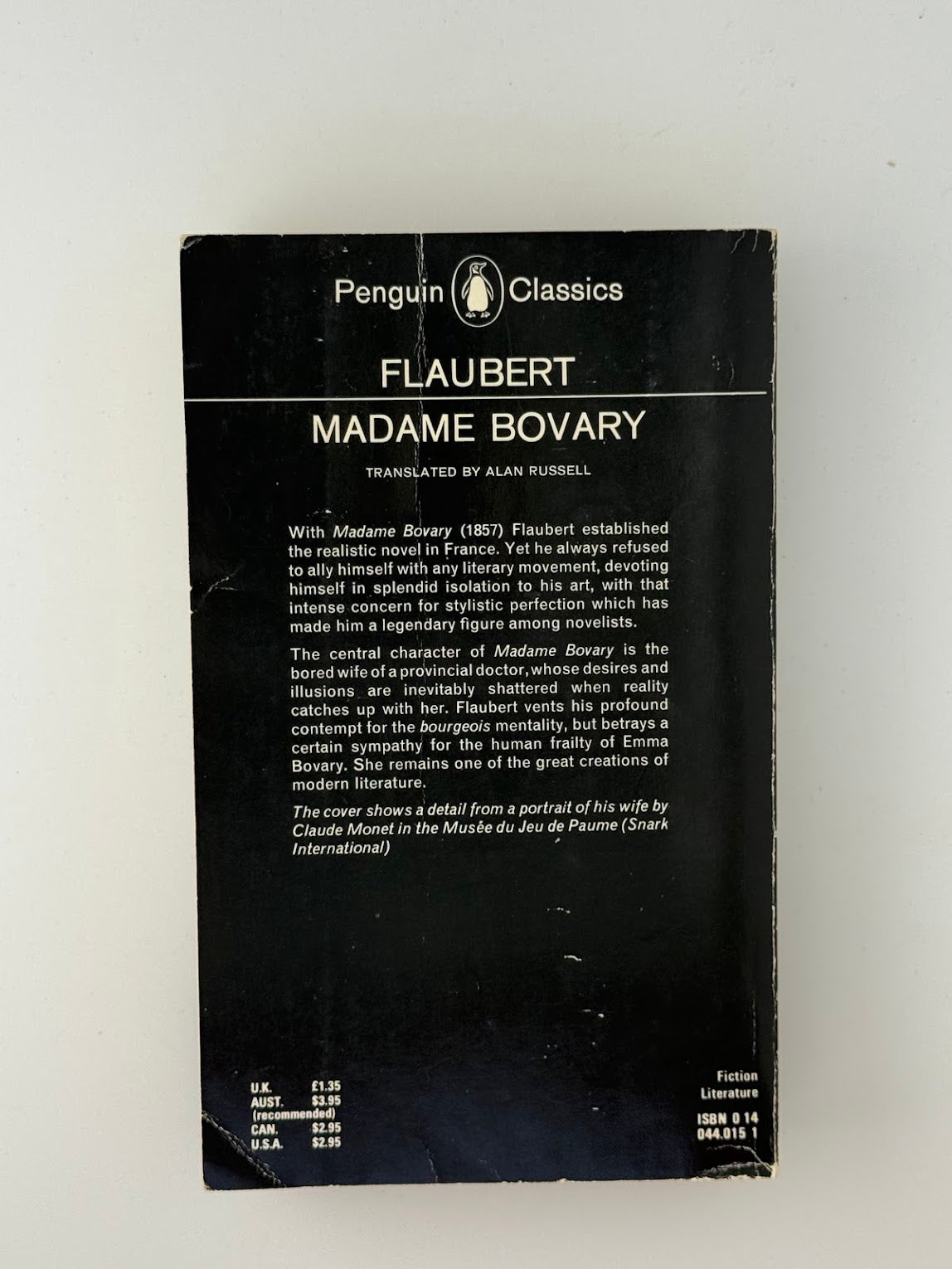 Madame Bovary by Flaubert