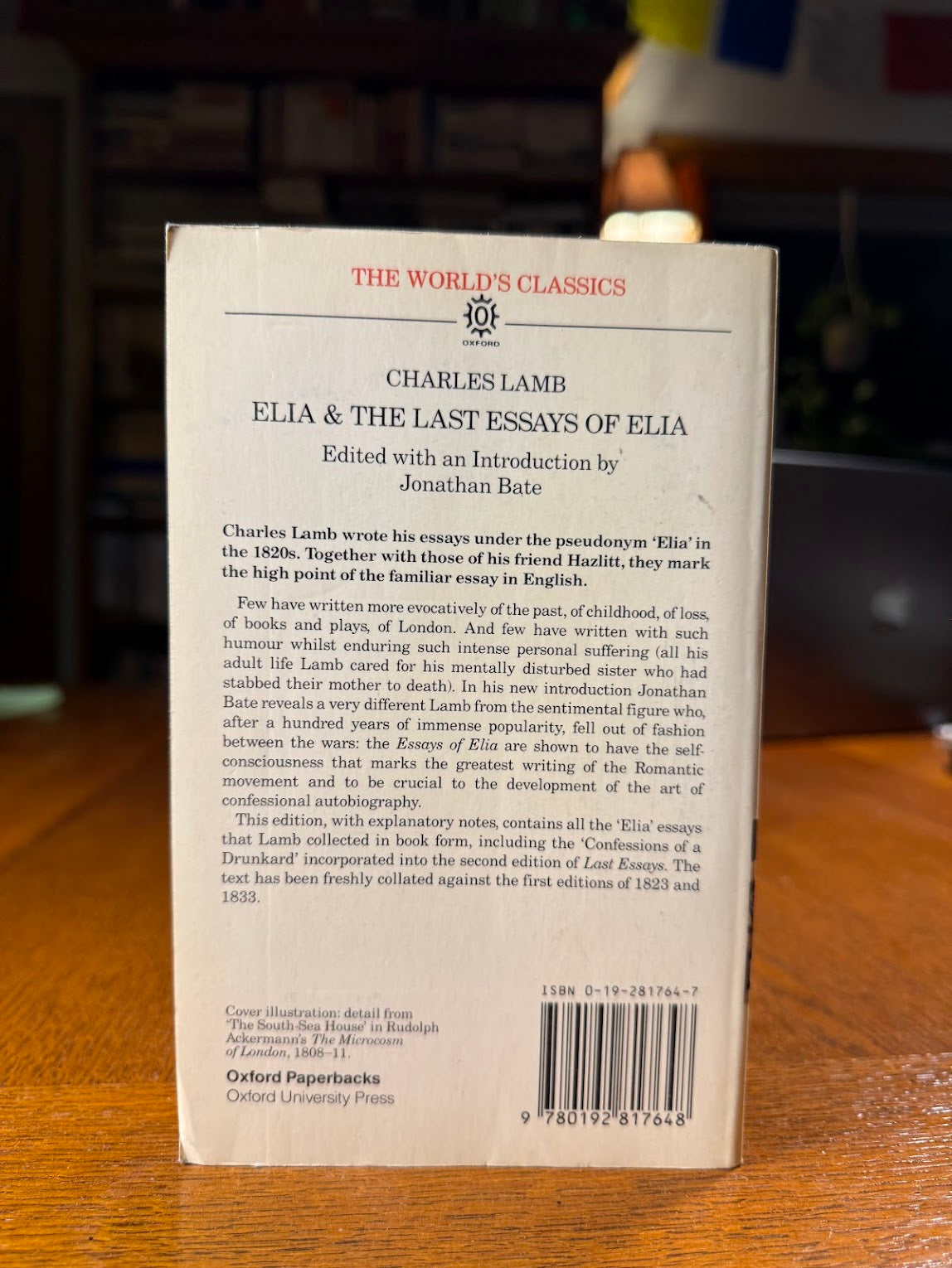 Elia & The Last Essays of Elia by Charles Lamb