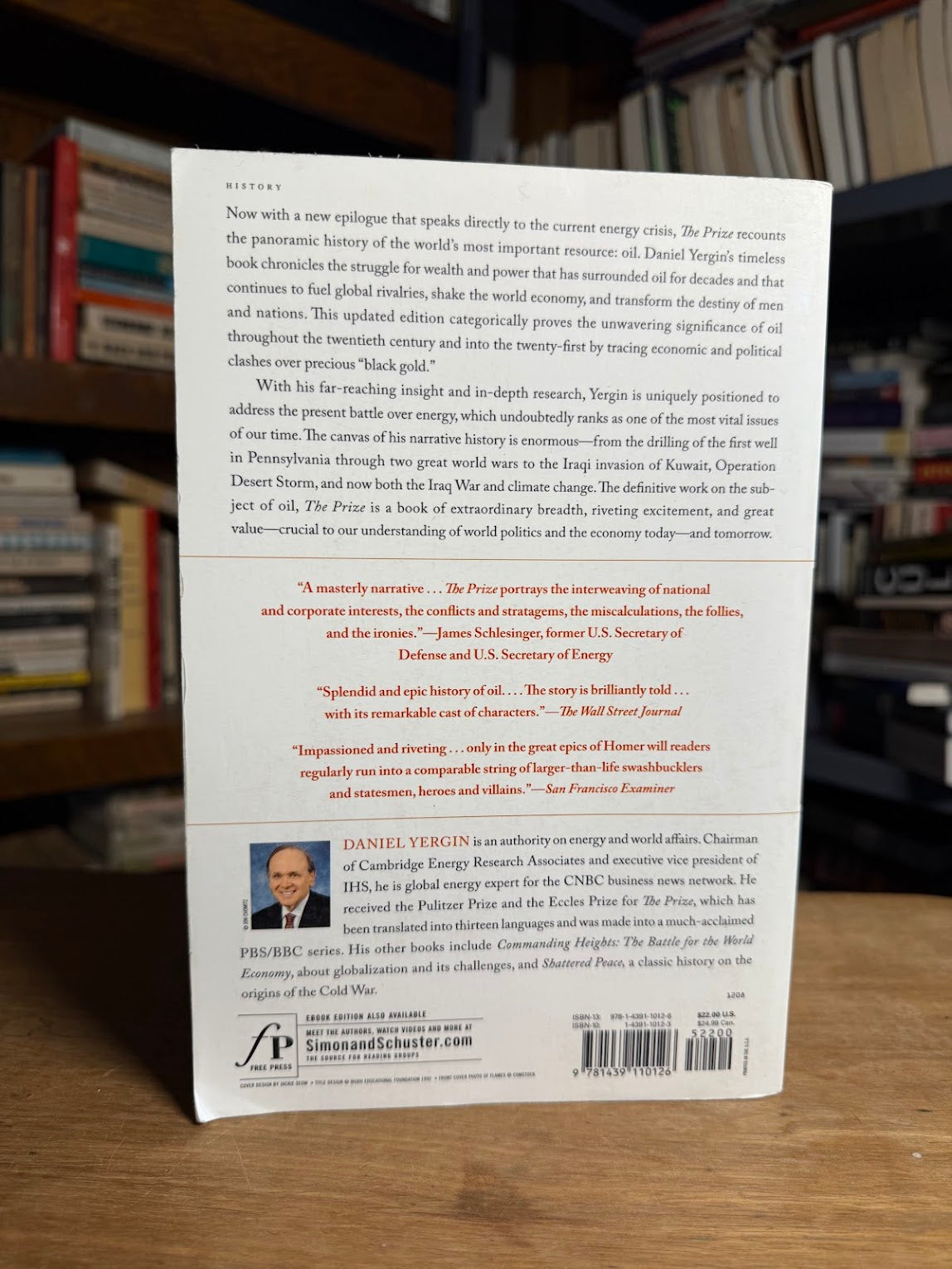 The Prize - The Epic Quest for Oil, Money & Power by Daniel Yergin