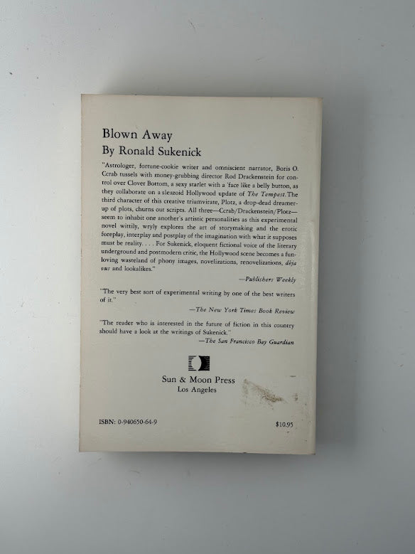 Blown Away by Ronald Sukenick