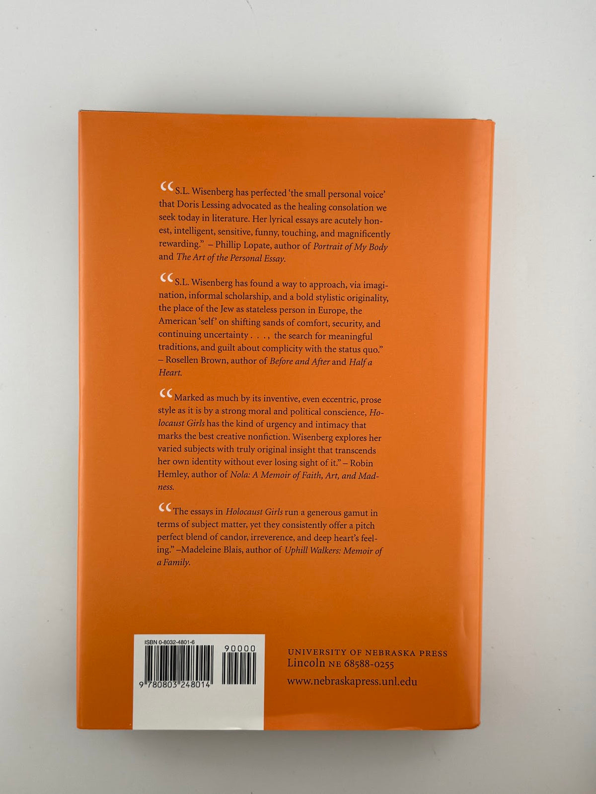 Holocaust Girls by S.L. Wisenberg