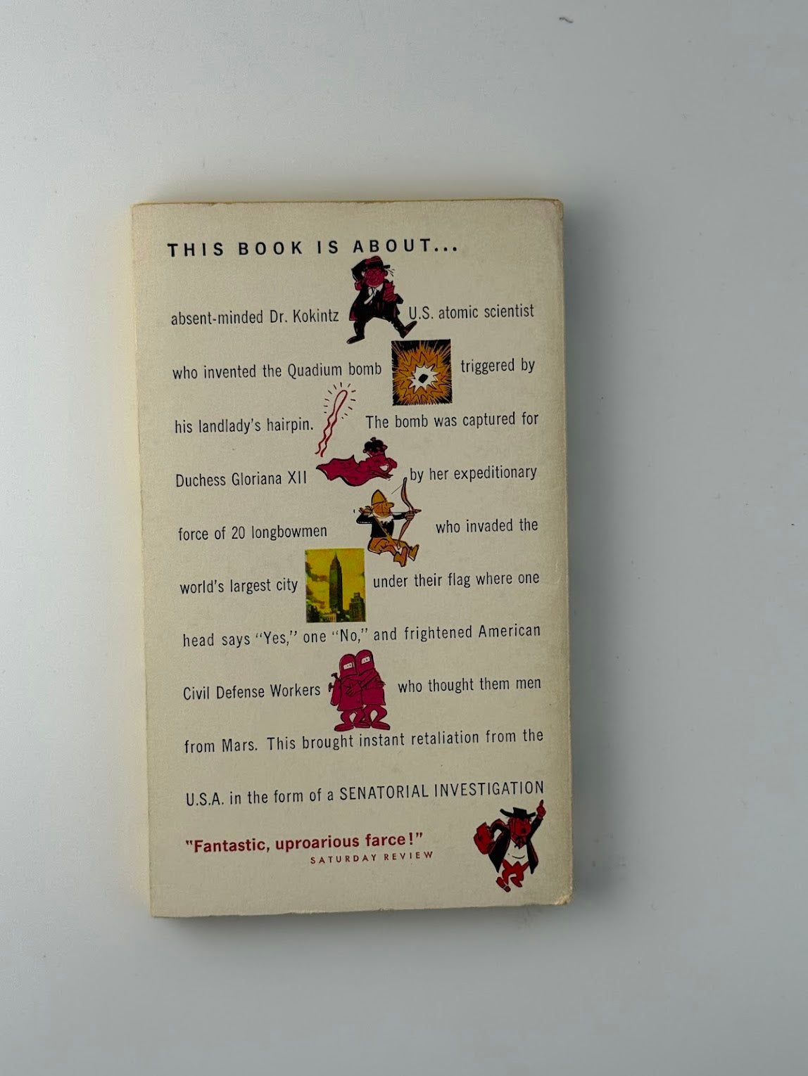 The Mouse That Roared by Leonard Wibberley
