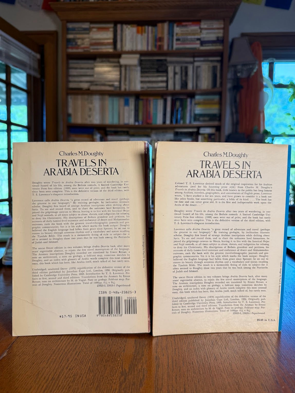 Travels in Arabia Deserta by Charles M. Doughty (2Vol.)