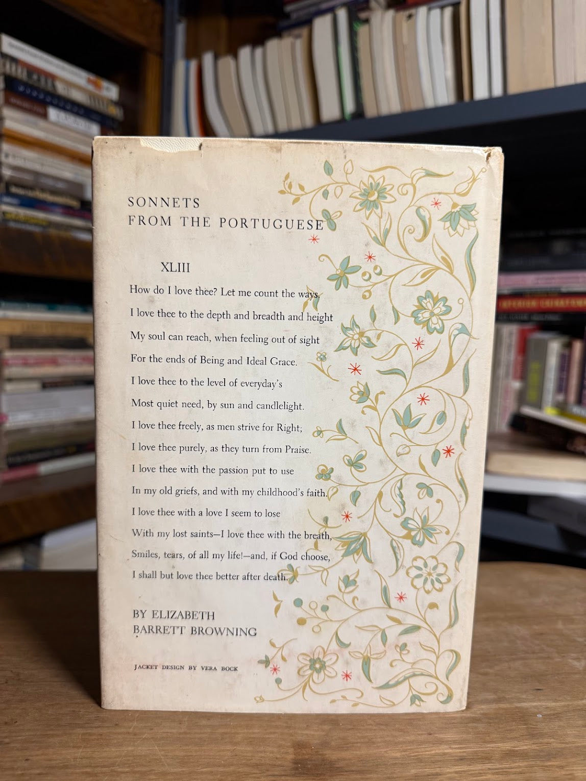 Sonnets from the Portuguese by Elizabeth Barrett Browning