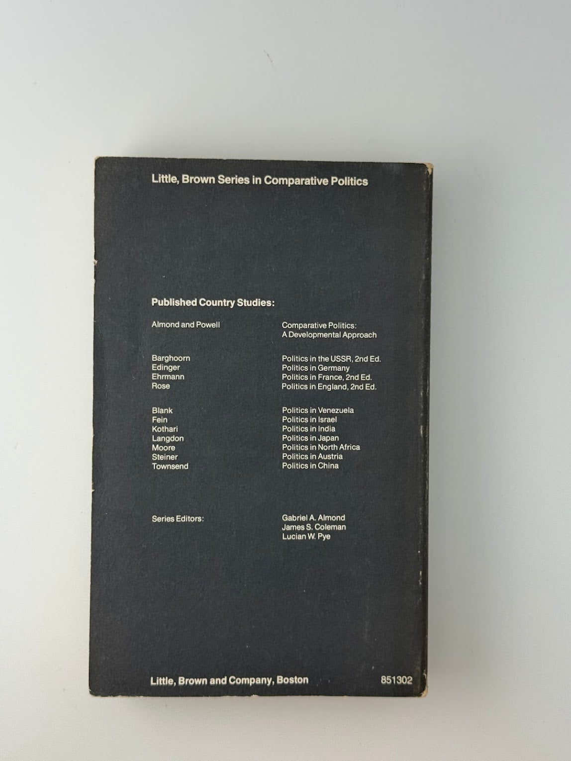Politics in China by James R. Townsend