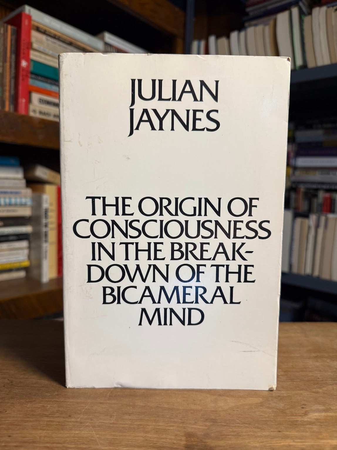 The Origin of Consciousness in the Breakdown of the Bicameral Mind in Julian Jaynes