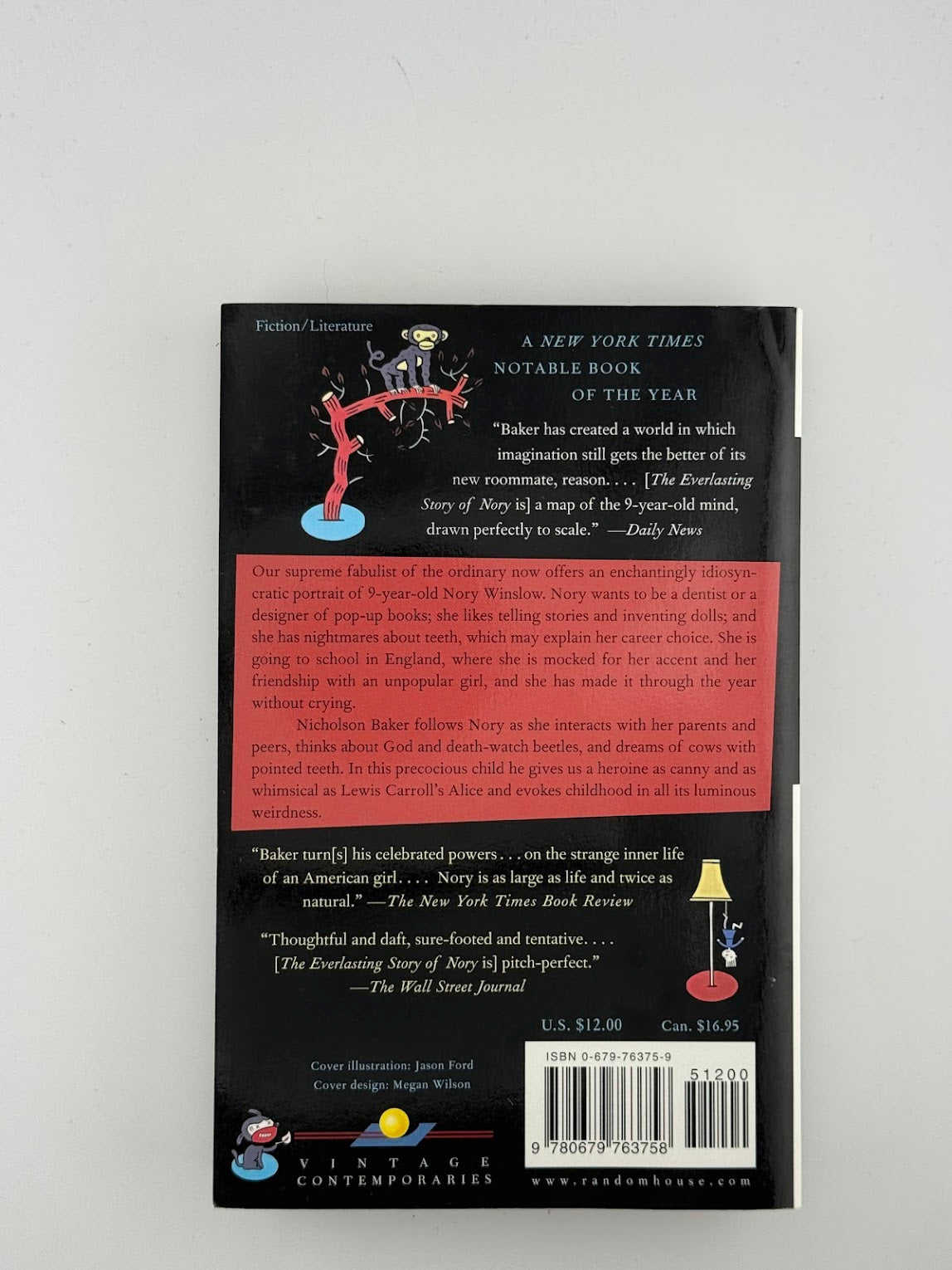 The Everlasting Story of Nory by Nicholson Baker