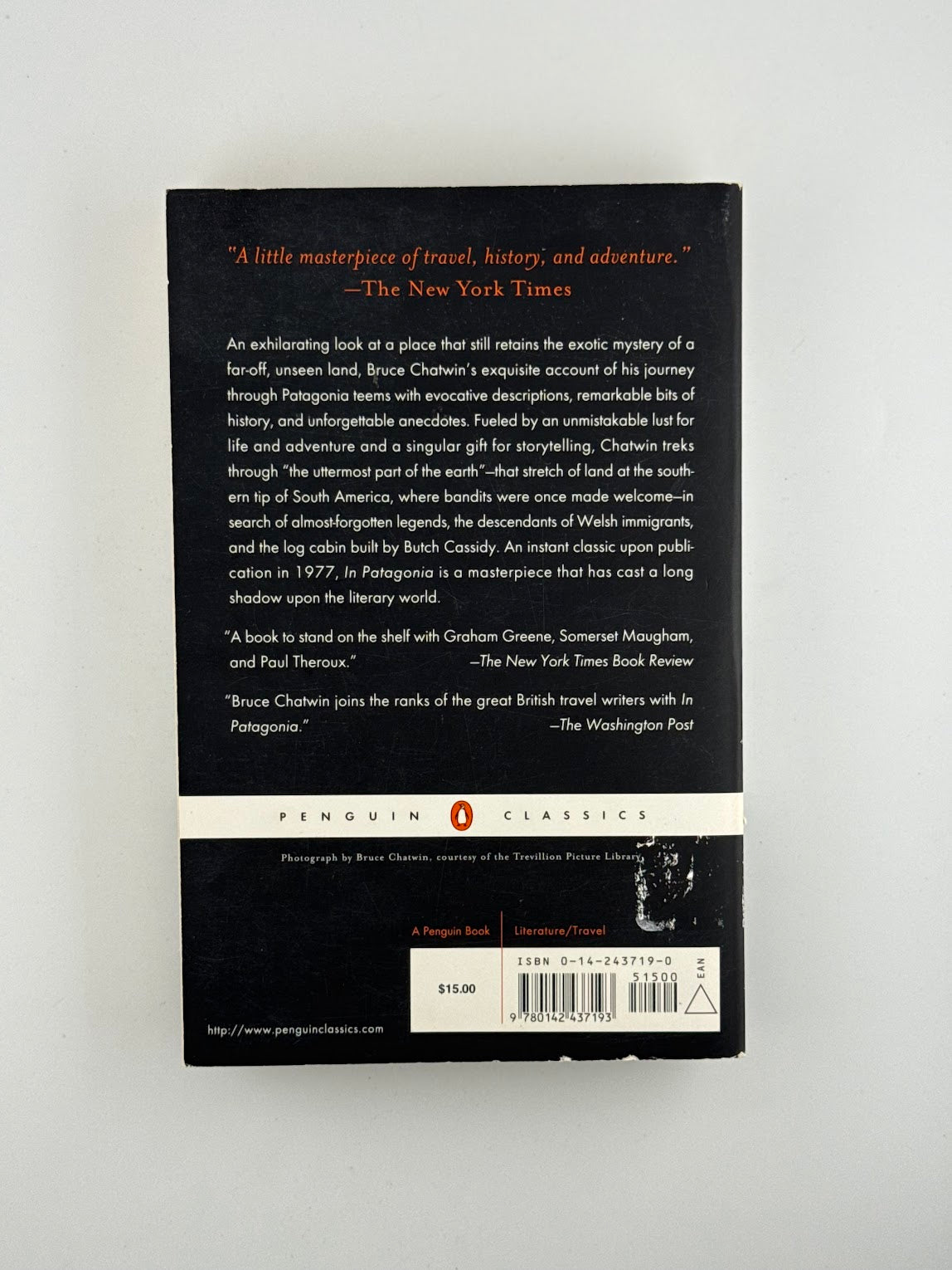 In Patagonia by Bruce Chatwin