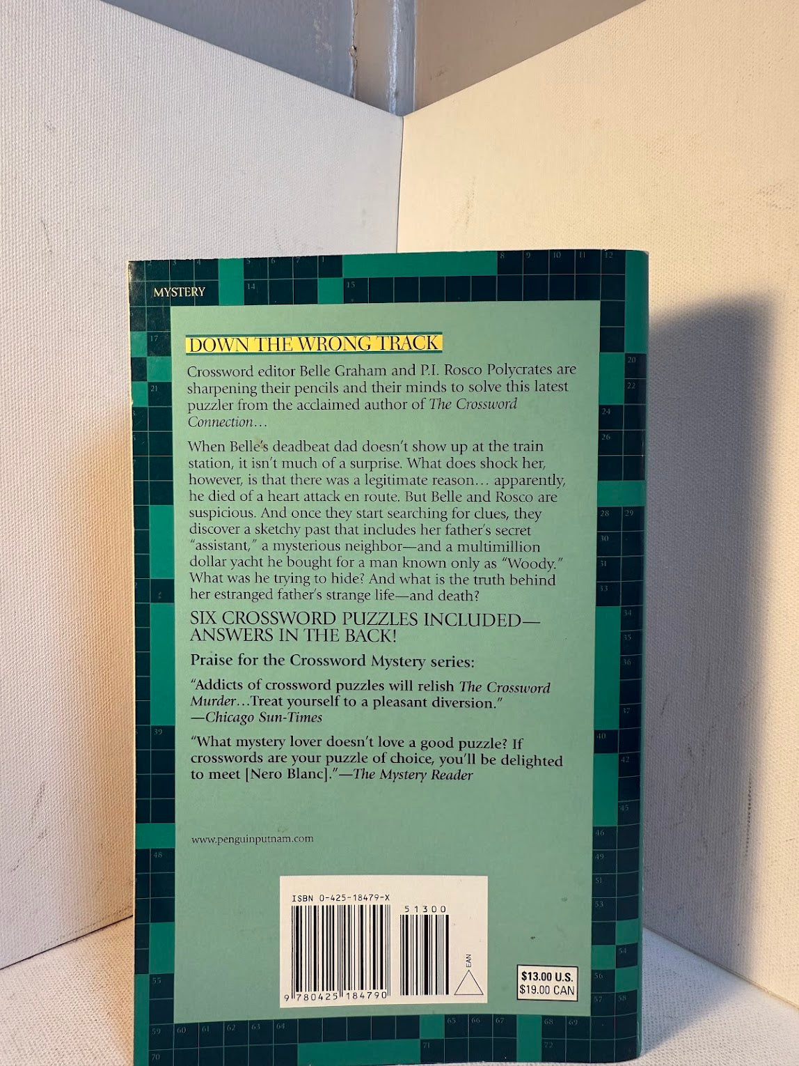A Crossword to Die For by Nero Blanc