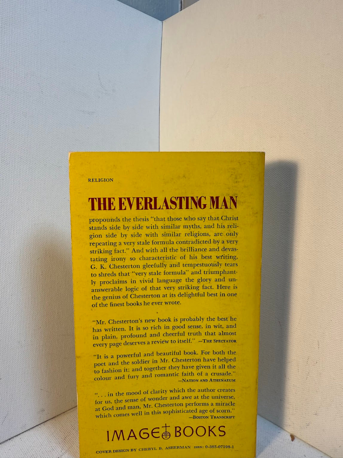 The Everlasting Man by G.K. Chesterton