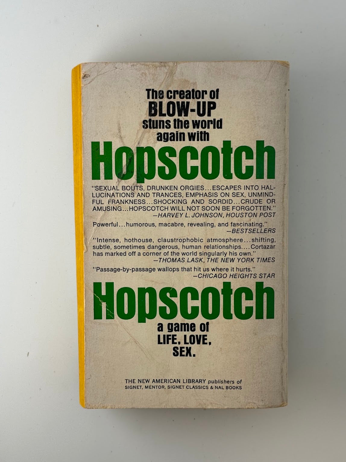 Hopscotch by Julio Cortazar