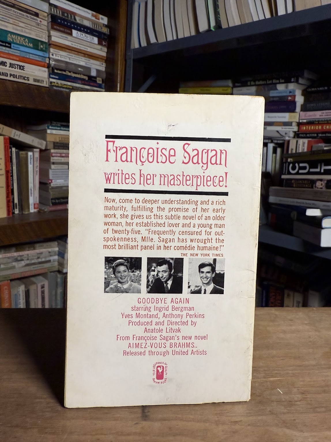 Aimez-vous Brahms by Francoise Sagan