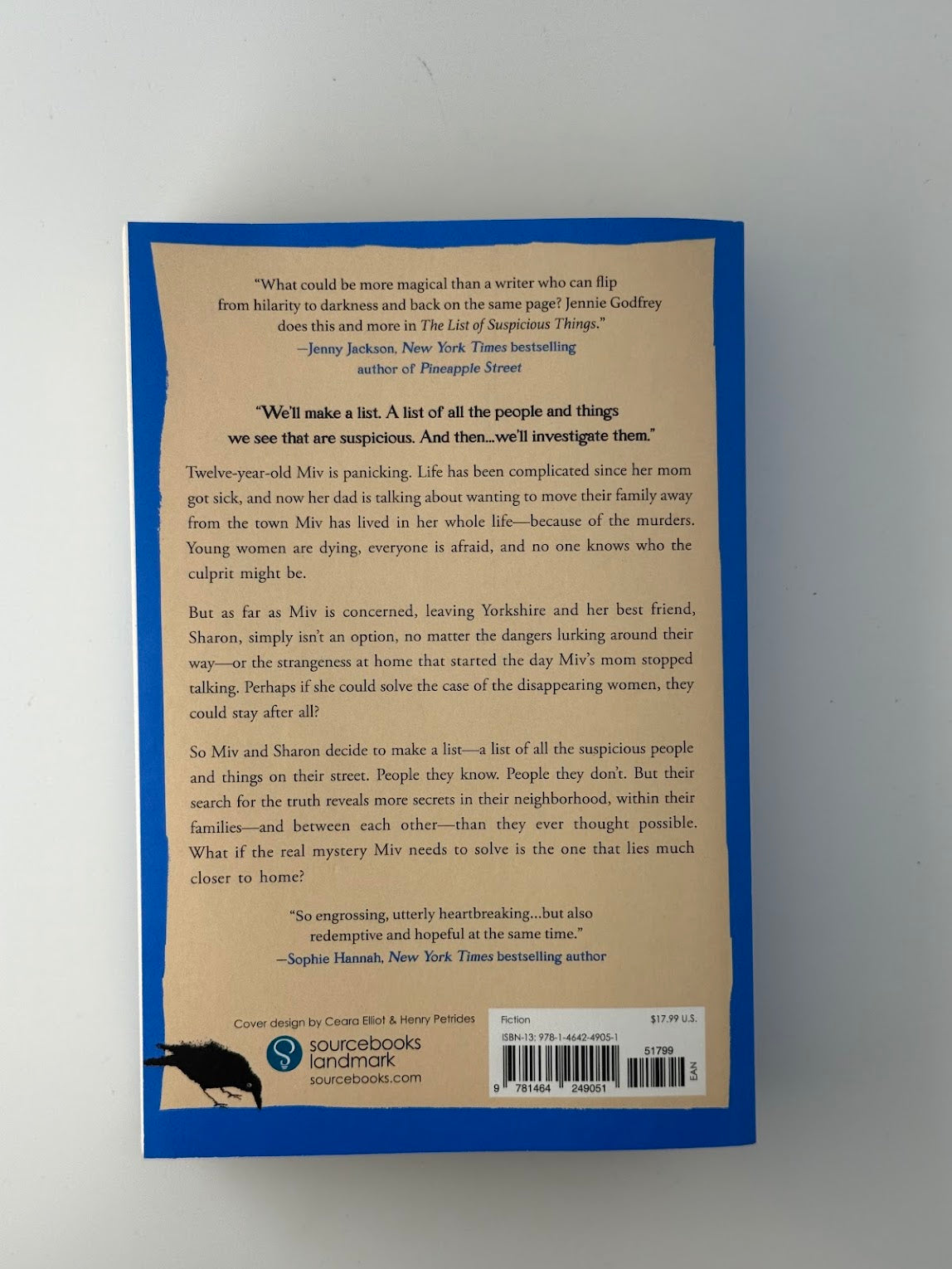 The List of Suspicious Things by Jennie Godfrey