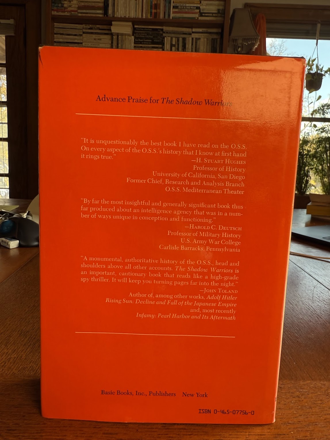 The Shadow Warriors by Bradley F. Smith