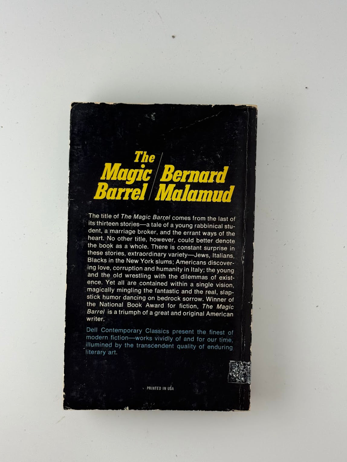 The Magic Barrel by Bernard Malamud