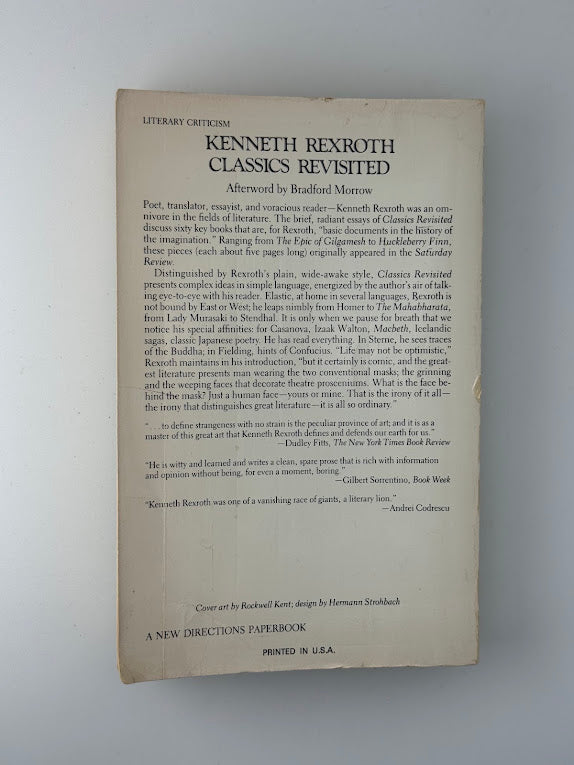 Classics Revisited by Kenneth Rexroth