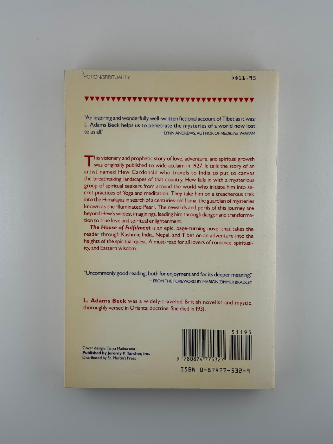 The House of Fulfillment by L. Adams Beck