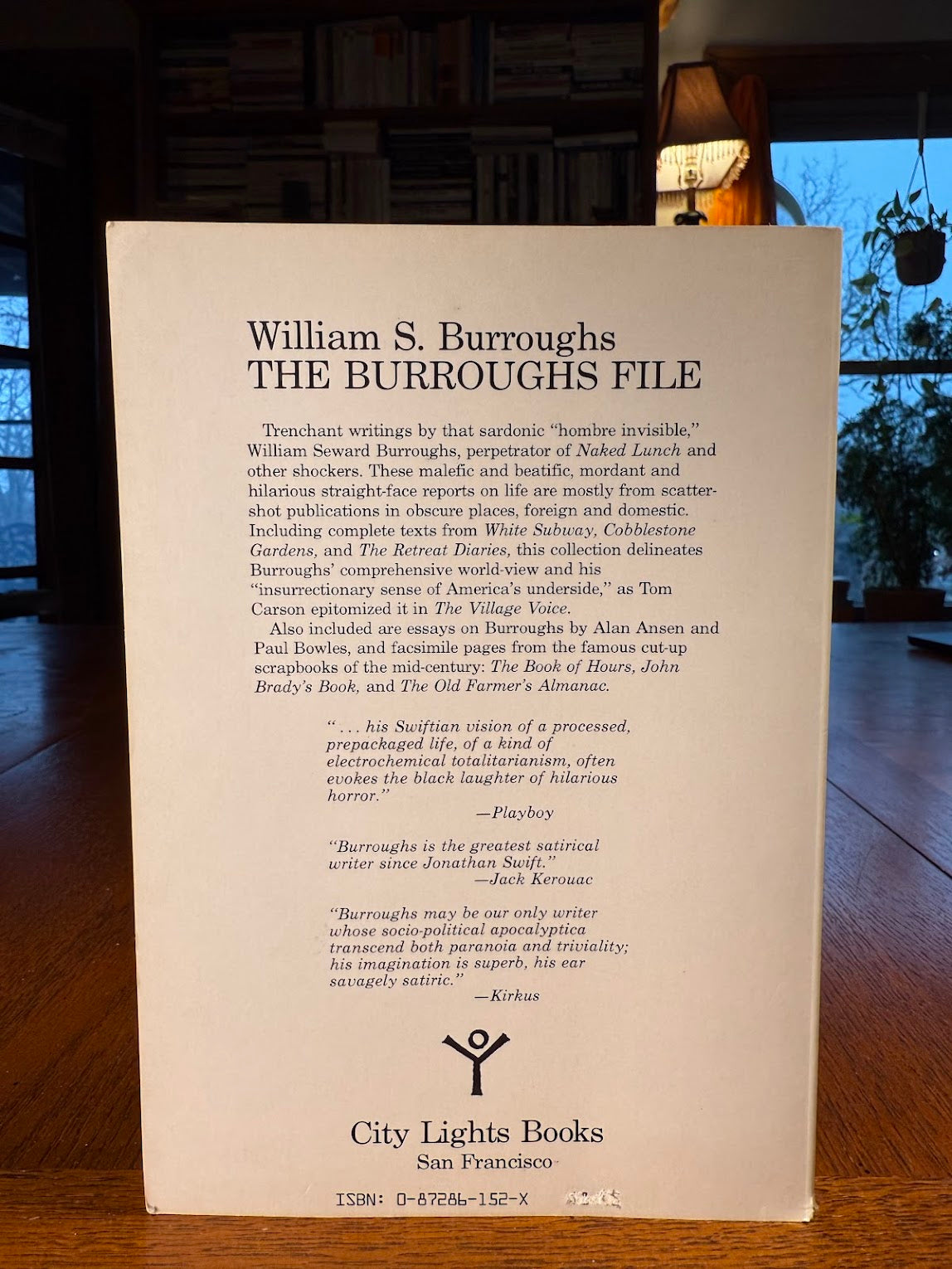 The Burroughs File by William Burroughs