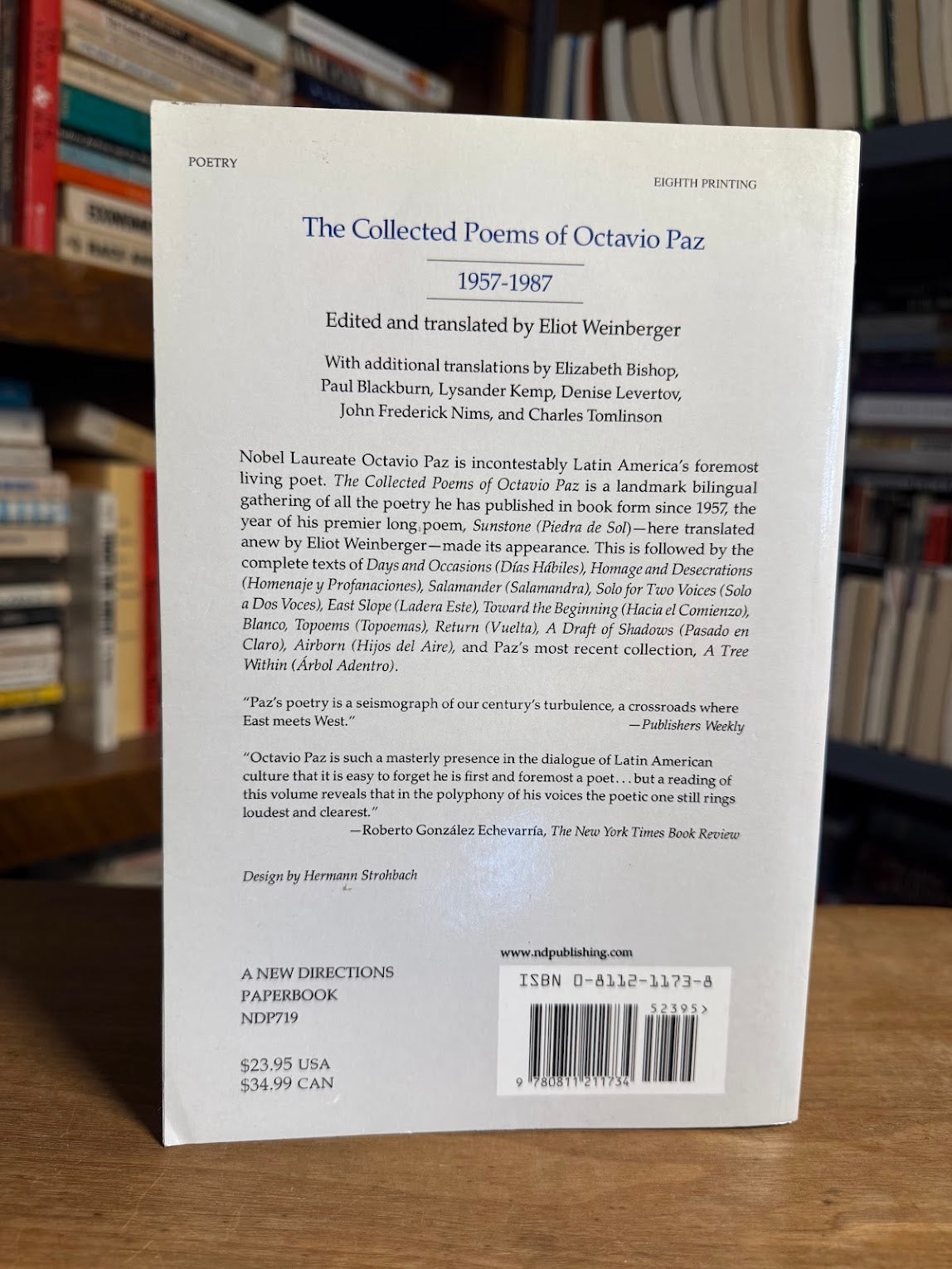 The Collected Poems of Octavio Paz