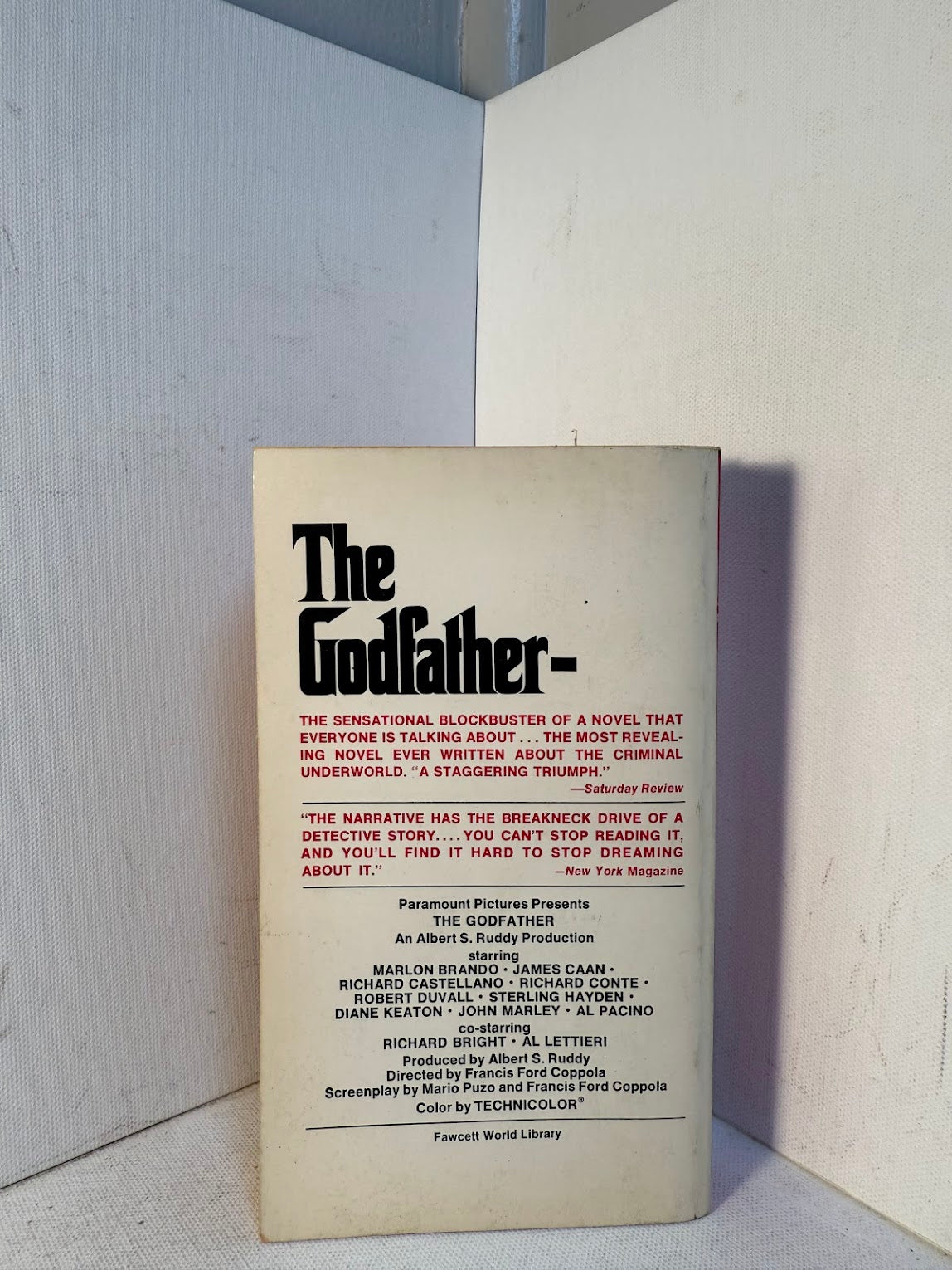 The Godfather by Mario Puzo
