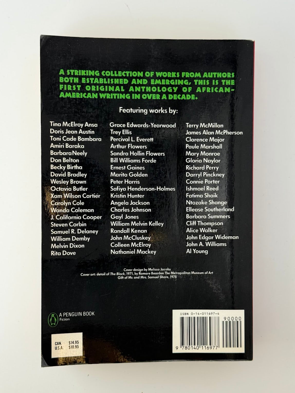 Breaking Ice - An Anthology of Contemporary African American Fiction edited by Terry McMillan