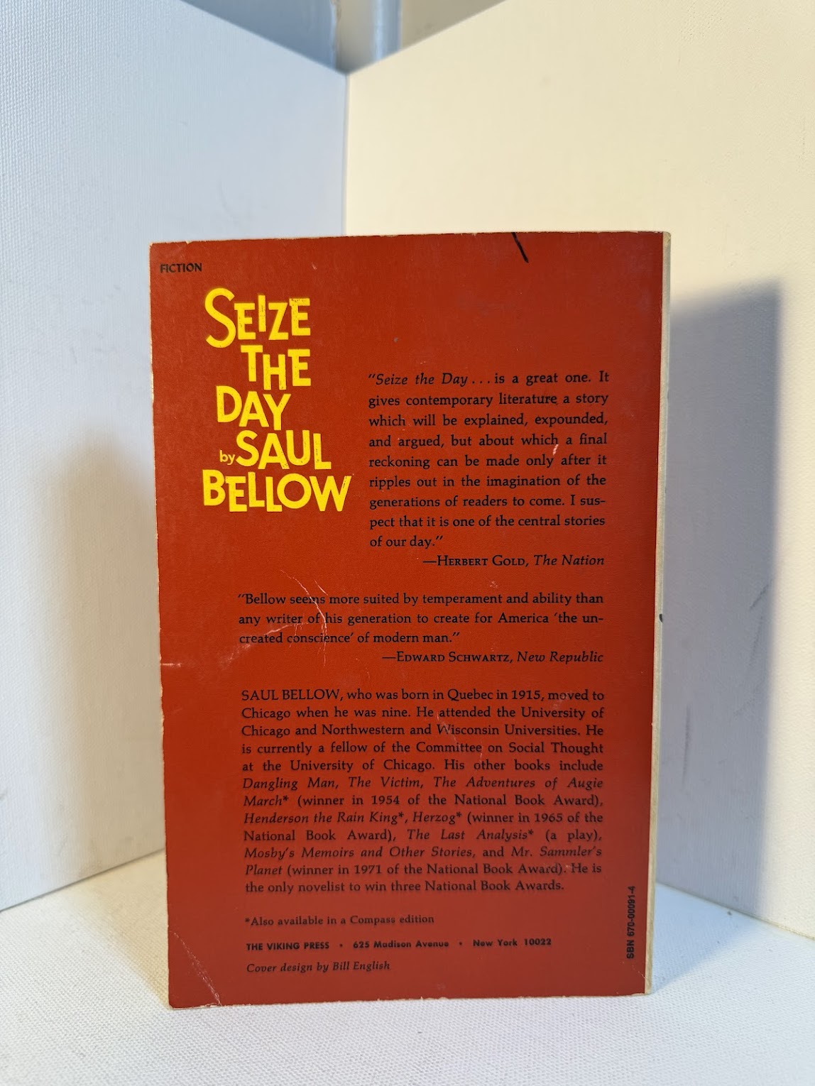 Seize the Day by Saul Bellow