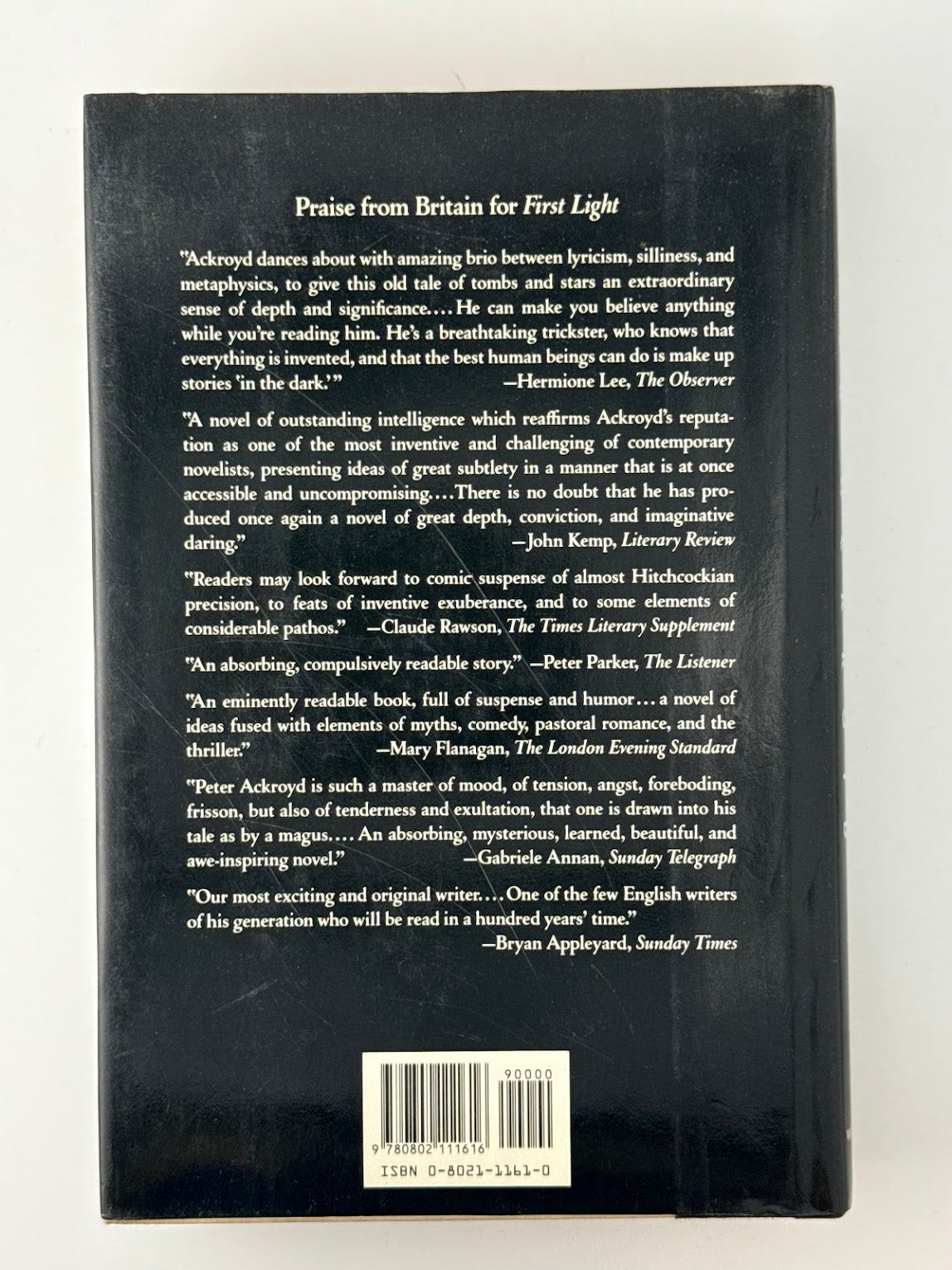 First Light by Peter Ackroyd