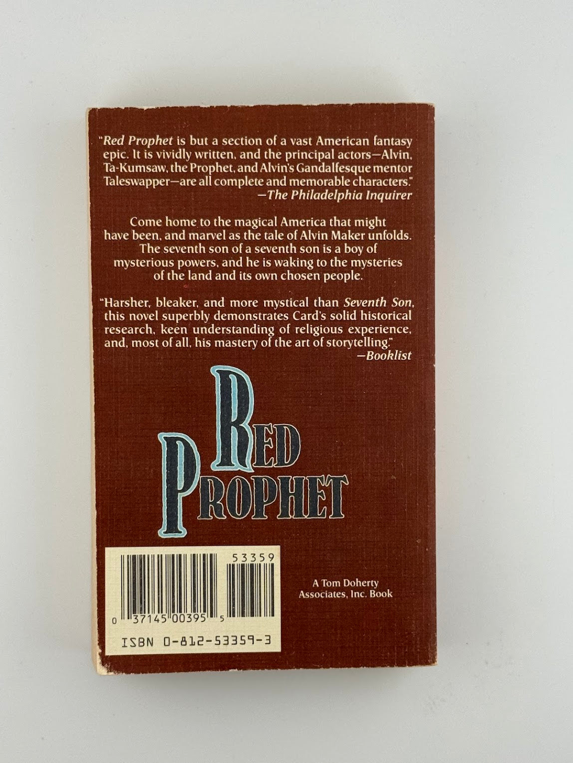 Red Prophet Volume 2 by Orson Scott Card