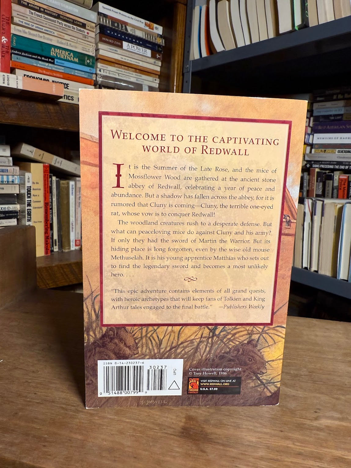 Redwall by Brian Jacques