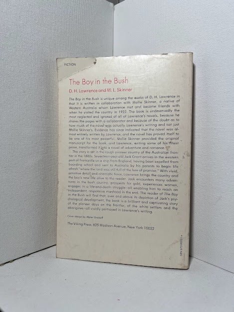 The Boy in the Bush by D.H. Lawrence & M.L. Skinner