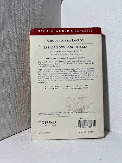 Les Liaisons Dangereuses by Choderlos de Laclos