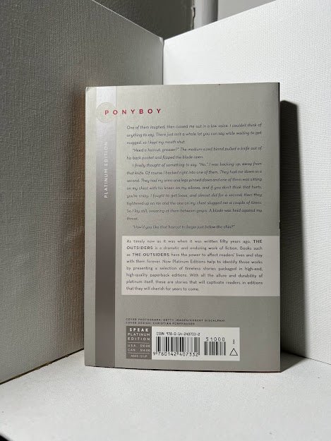 The Outsiders by S.E. Hinton