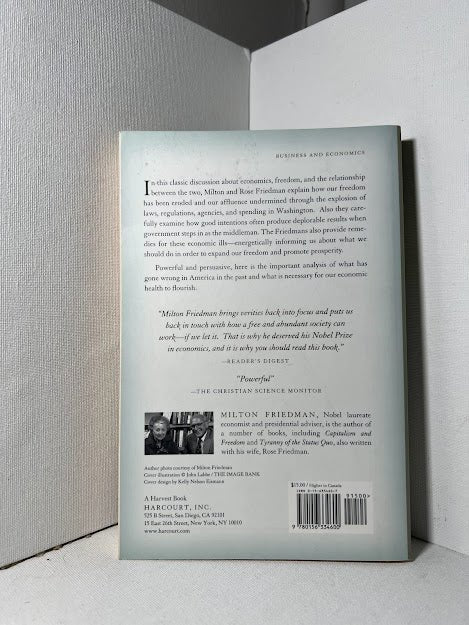 Free to Choose by Milton Friedman and Rose Friedman