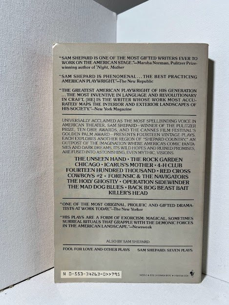 The Unseen Hand and Other Plays by Sam Shepard