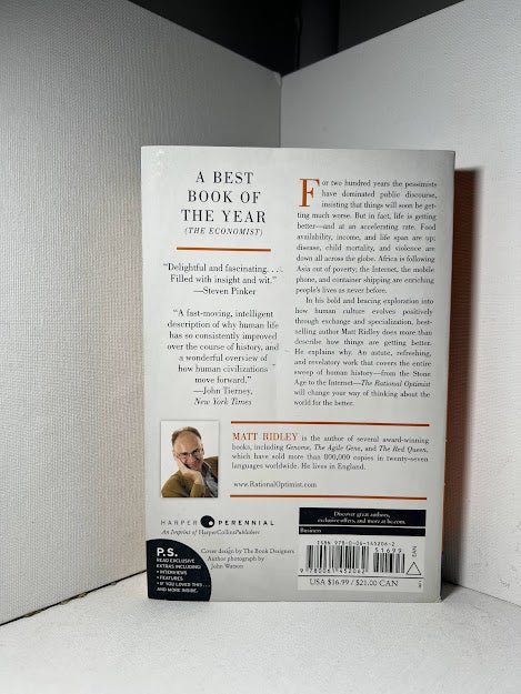 The Rational Optimist by Matt Ridley