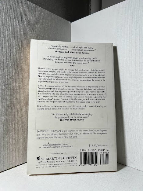 The Existential Pleasures of Engineering by Samuel C. Florman