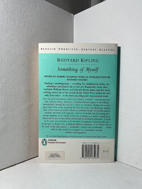 Something of Myself by Rudyard Kipling