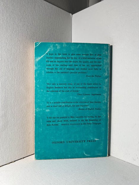 Jane Austen and Her Art by Mary Lascelles