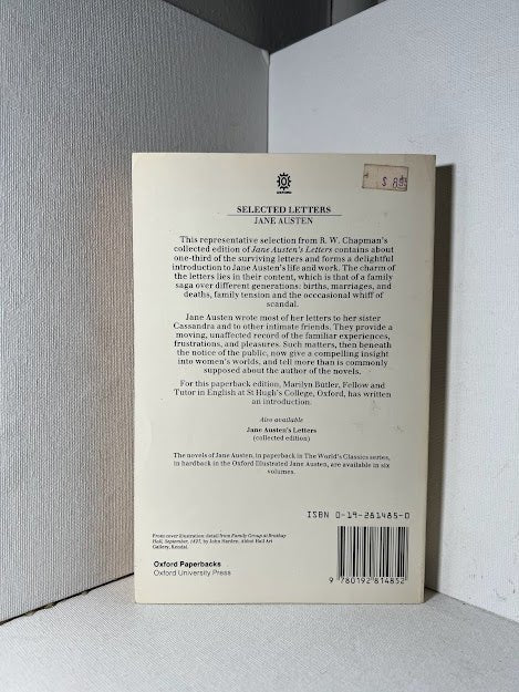 Selected Letters of Jane Austen