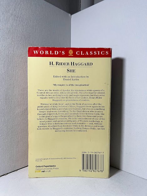She by H. Rider Haggard