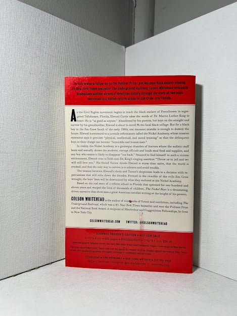 The Nickel Boys by Colson Whitehead