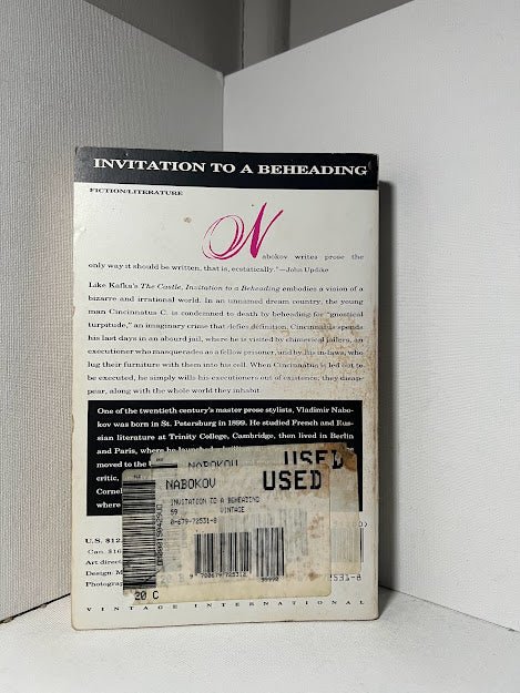 Invitation to a Beheading by Vladimir Nabokov